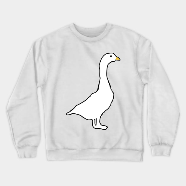Goose Crewneck Sweatshirt by NomiCrafts
